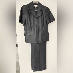 Black Short Sleeve Suit